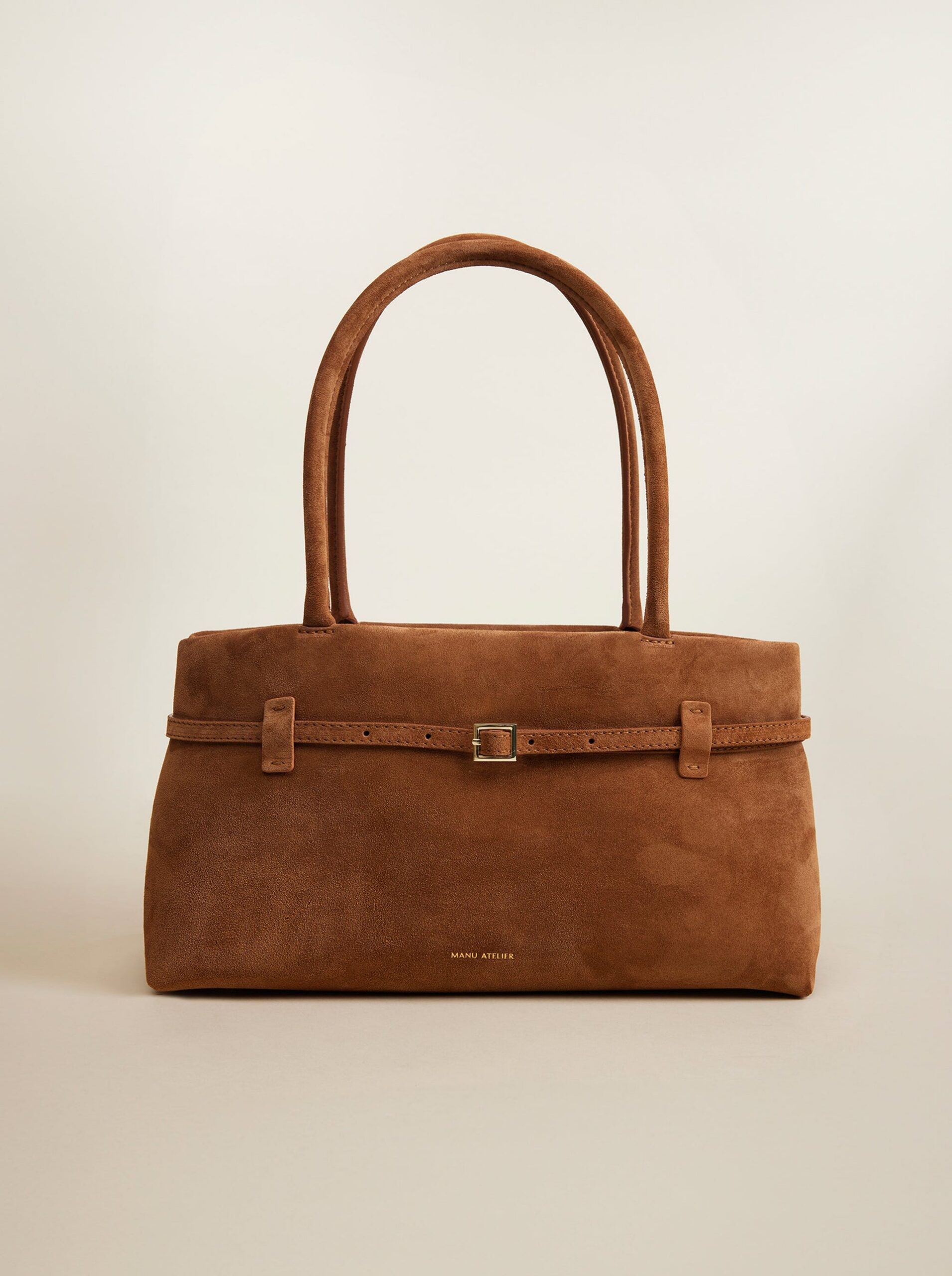 Le Cambon East West Camel Suede